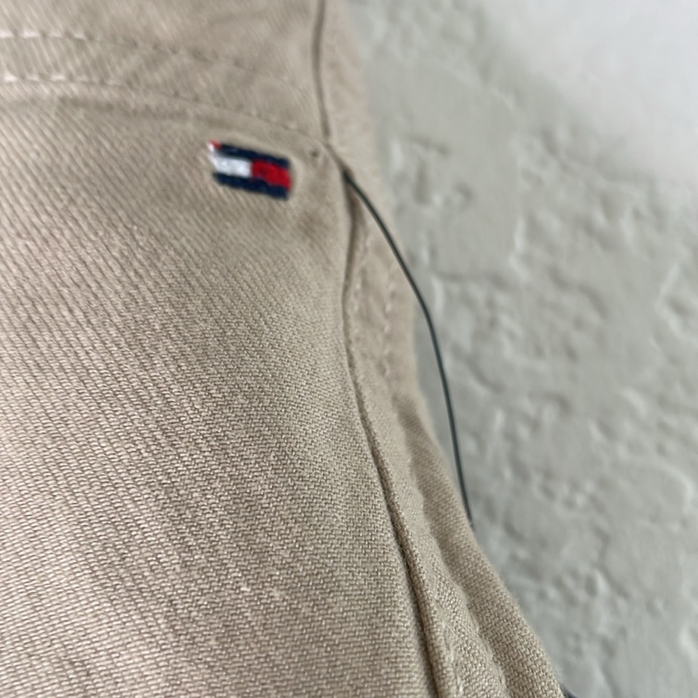 NWT Tommy Hilfiger Tan wide leg Pant SIZE 16 - Picture 3 of 9
